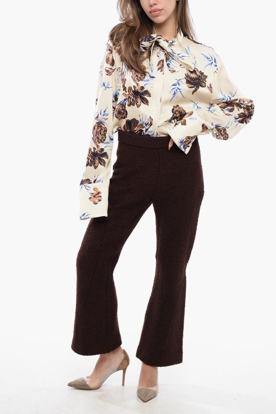  질샌더 스트레이트 팬츠 J03KA0169 J20110 602 Brown - JIL SANDER