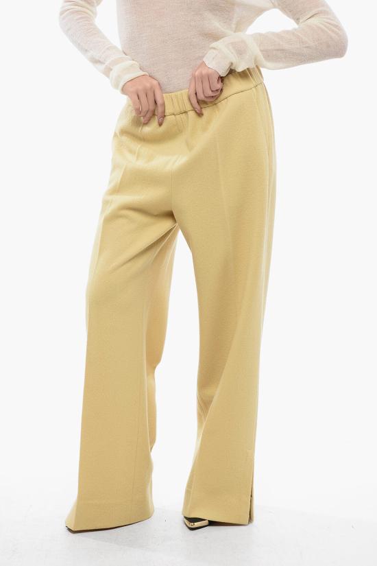  질샌더 스트레이트 팬츠 J02KA0191 J20050 721 Yellow