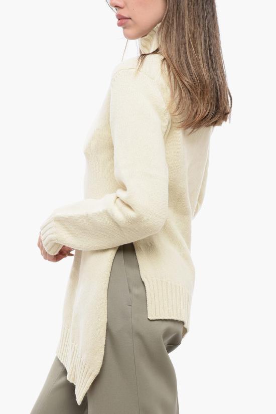  질샌더 터틀넥 J02GP0139 J14513 277 White - JIL SANDER