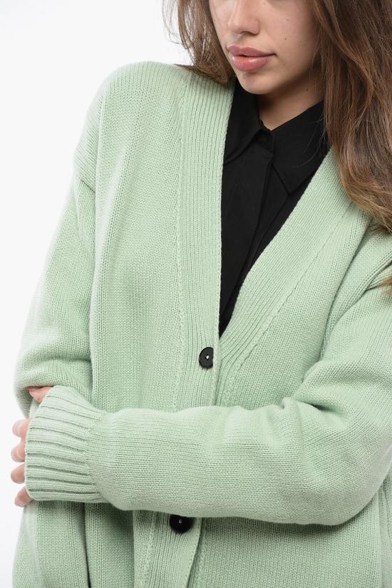  질샌더 가디건 J02GP0038 J13203 335 Green - JIL SANDER