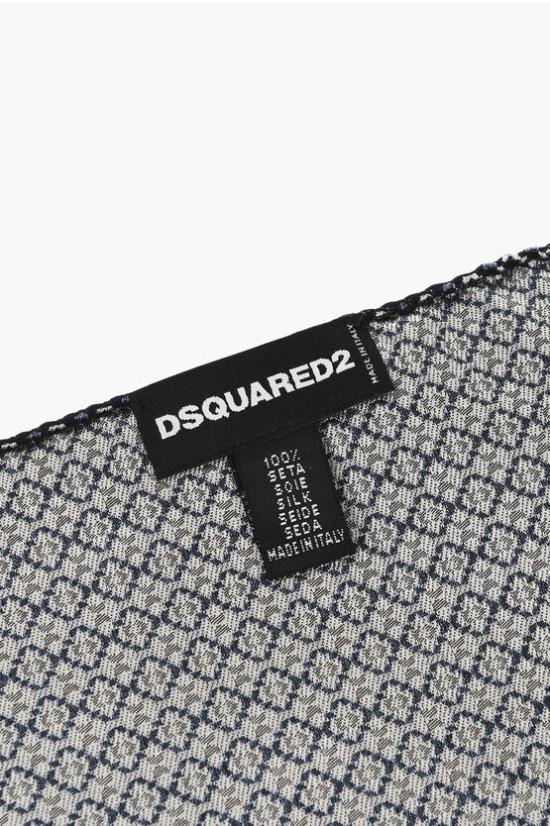  디스퀘어드2 머플러/스카프 PEM0001 00SJ0461 M063 Blu Bianco e Nero - DSQUARED2