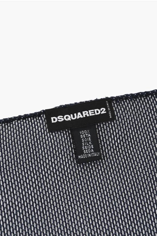  디스퀘어드2 머플러/스카프 PEM0001 05SJ0462 M2186 Bianco Blu - DSQUARED2