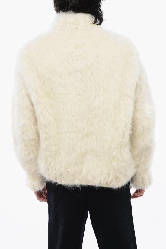  질샌더 집업 니트 J21HP0003 J14675 106 White - JIL SANDER