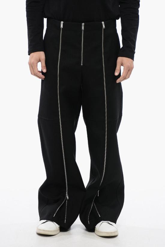 질샌더 스트레이트 팬츠 J21KA0184 J40001 001 Black