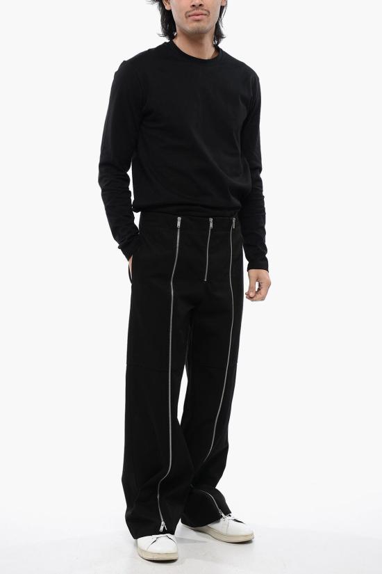  질샌더 스트레이트 팬츠 J21KA0185 J45197 001 Black - JIL SANDER