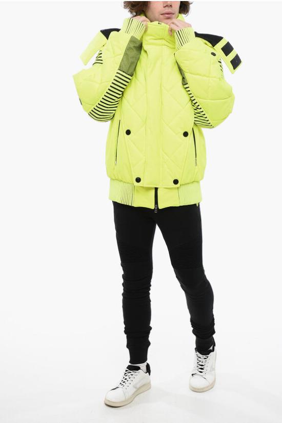  발망 자켓 YH1TP070XD00 1KB Yellow - BALMAIN