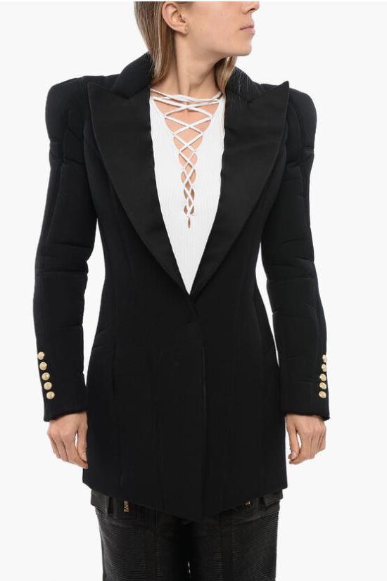  발망 수트 자켓 YF0SI185MB02 0PA