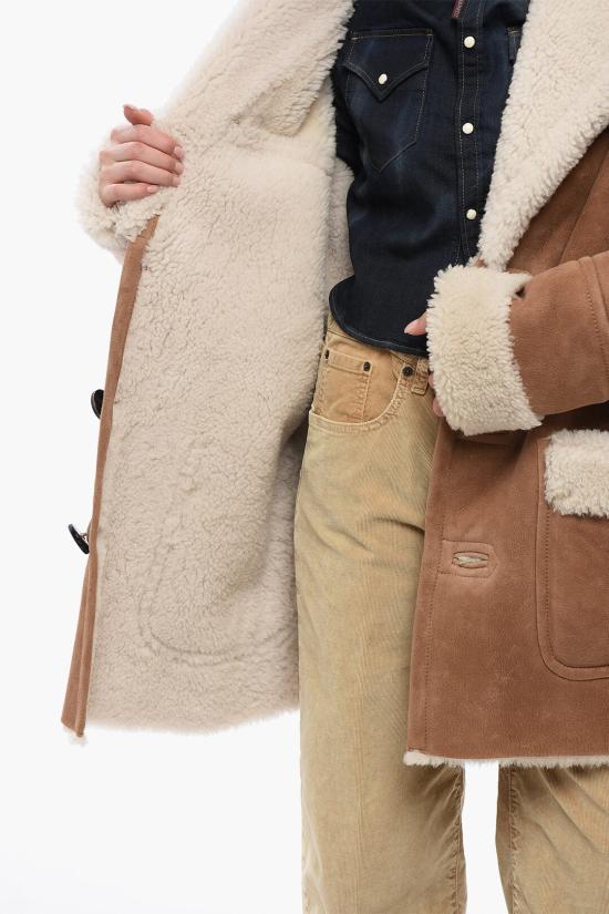  디스퀘어드2 무스탕 S72AA0506 SY1514 132 Brown - DSQUARED2