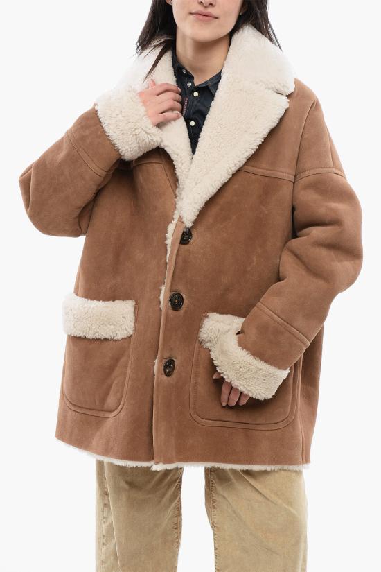  디스퀘어드2 무스탕 S72AA0506 SY1514 132 Brown