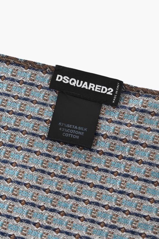  디스퀘어드2 머플러/스카프 PEM0001 22MJ0448 M2762 Azzurro Marrone - DSQUARED2