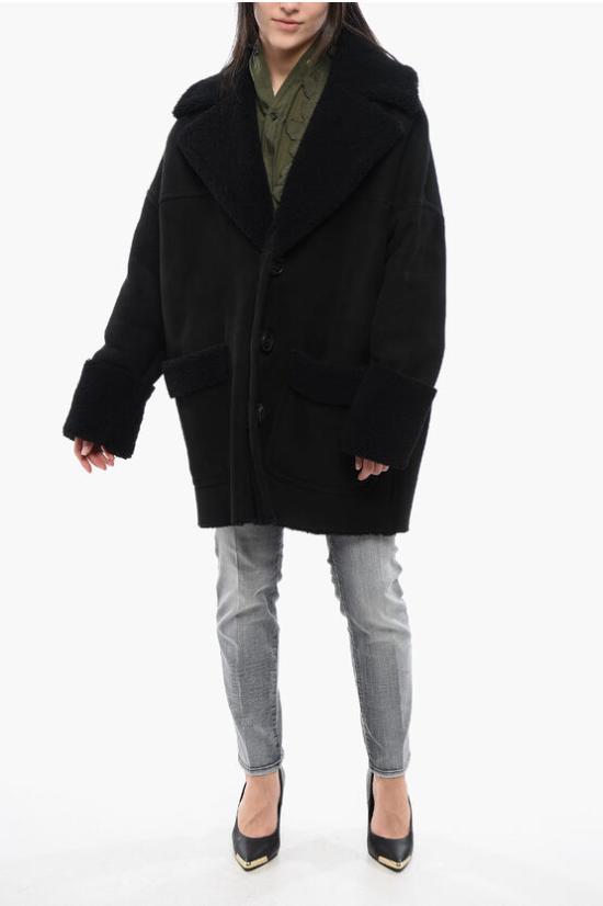  디스퀘어드2 무스탕 S72AA0506 SY1514 900 Black - DSQUARED2