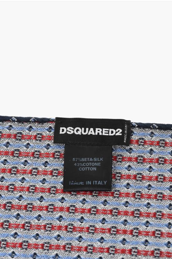  디스퀘어드2 머플러/스카프 PEM0001 22MJ0448 M1743 Blu Rosso - DSQUARED2