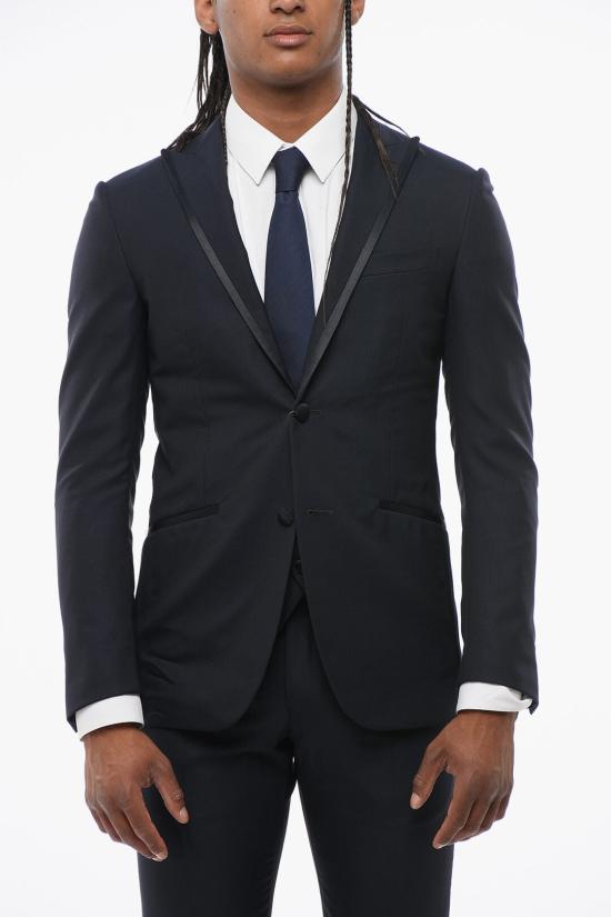  꼬르넬리아니 수트 자켓 818083 8287263 001 Blue - CORNELIANI