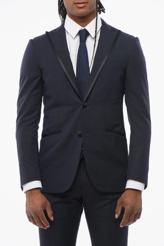  꼬르넬리아니 수트 자켓 818083 8287106 012 Blue - CORNELIANI