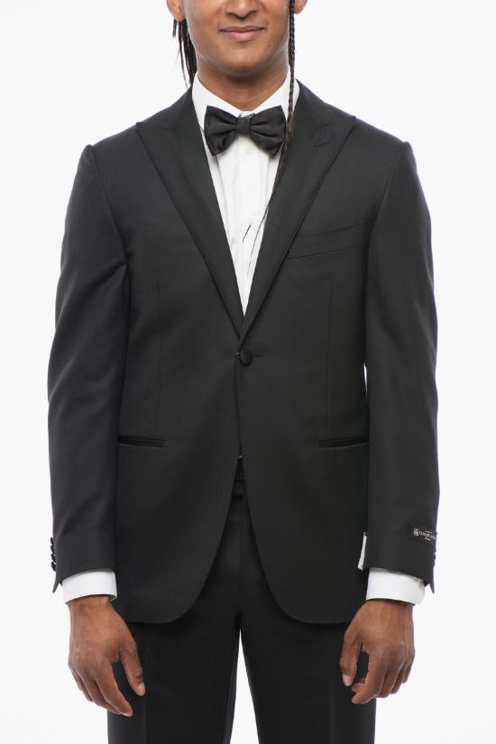  꼬르넬리아니 수트 자켓 717282 2818086 020 Black - CORNELIANI