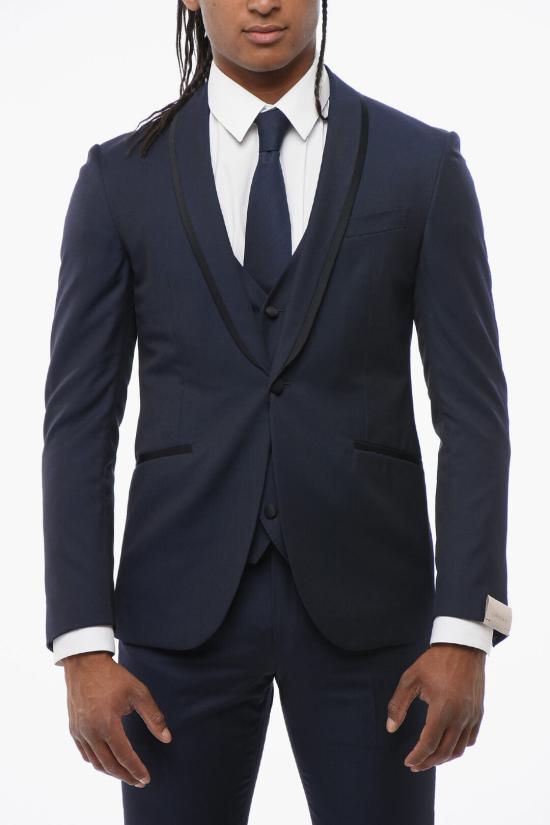  꼬르넬리아니 수트 자켓 838093 9118126 002 Blue - CORNELIANI