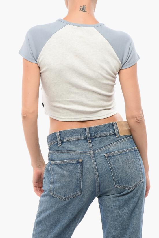  컨버스 반팔 티셔츠 10027396 A02 Gray - CONVERSE