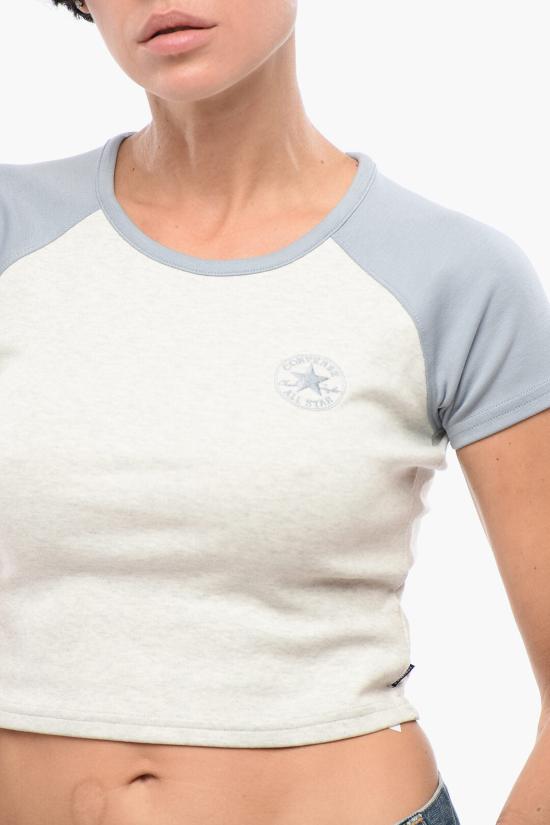  컨버스 반팔 티셔츠 10027396 A02 Gray - CONVERSE