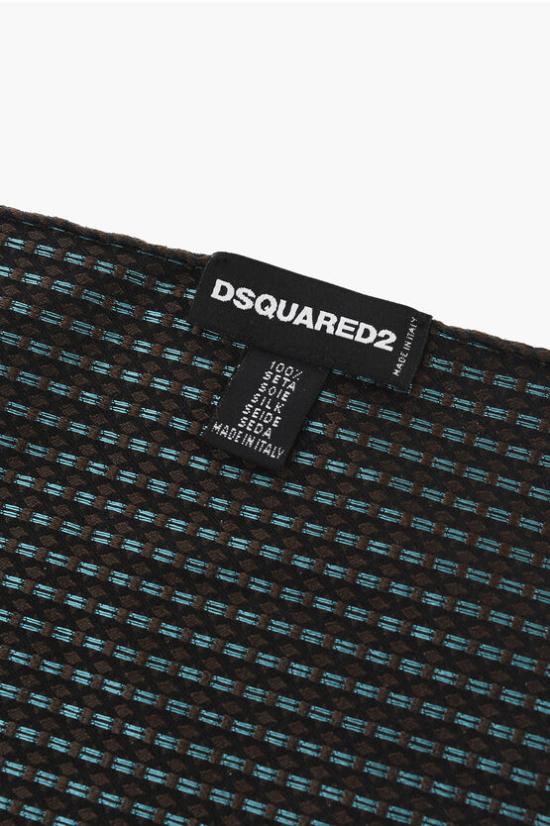  디스퀘어드2 머플러/스카프 PEM0001 00SJ0396 M1637 Azzurro Marrone - DSQUARED2