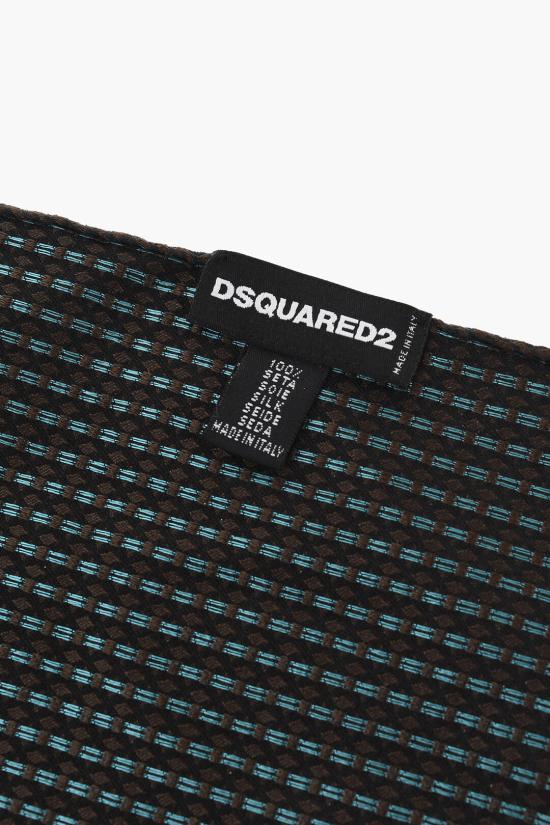  디스퀘어드2 머플러/스카프 PEM0001 00SJ0396 M1637 Azzurro Marrone - DSQUARED2