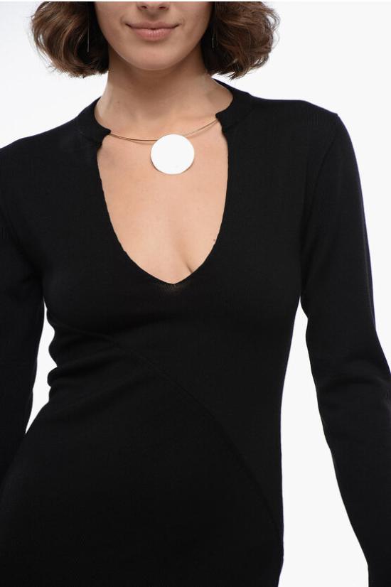  질샌더 롱 원피스 J02CT0140 J14595 001 Black - JIL SANDER