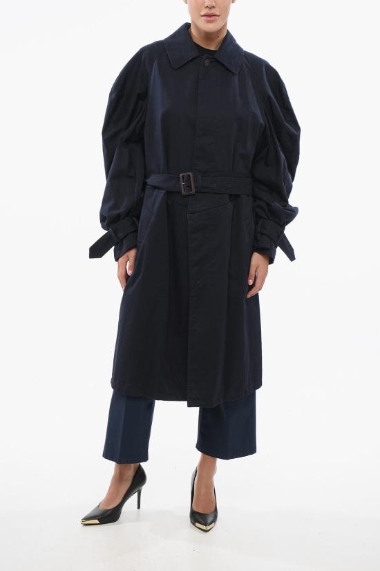  발렌시아가 코트 704550 TBP01 4063 Blue - BALENCIAGA