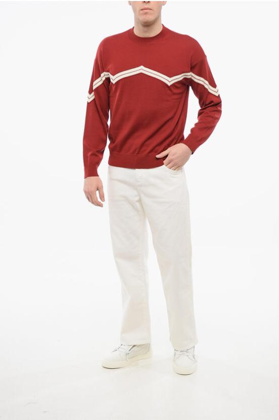  알마니 스웨터 3D1MX4 1MMMZ 03B7 Red - ARMANI