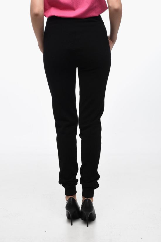  생로랑 하이 웨이스티드 레깅스 765442 YALL2 1000 Black - SAINT LAURENT
