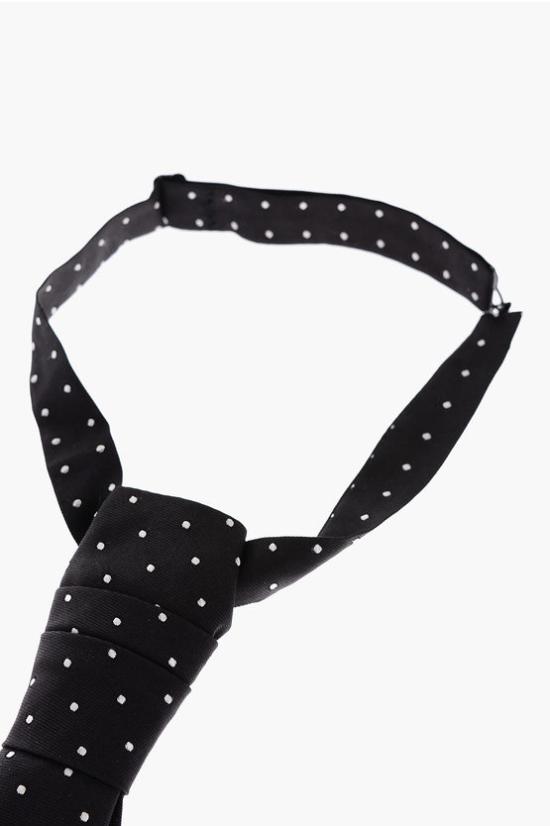  꼬르넬리아니 넥타이 79UNNN 7220332 001 Black - CORNELIANI