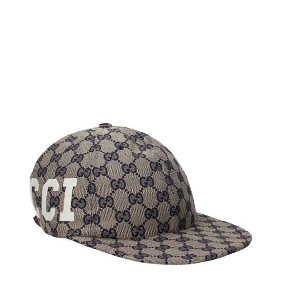  구찌 GG 모티프 코튼 베이스볼 캡 7514004HA0L4077