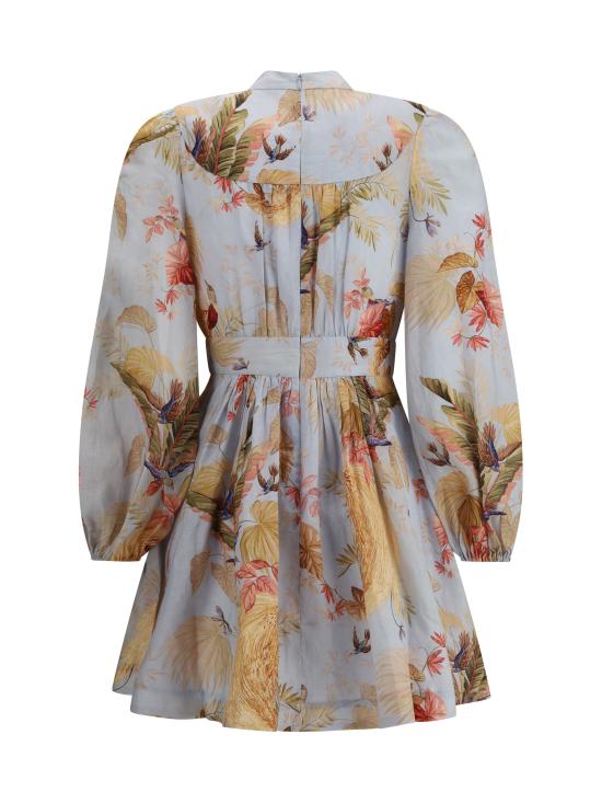 25FW 짐머만 숏 원피스 5147DSS253 LBPFL MULTICOLOUR - ZIMMERMANN