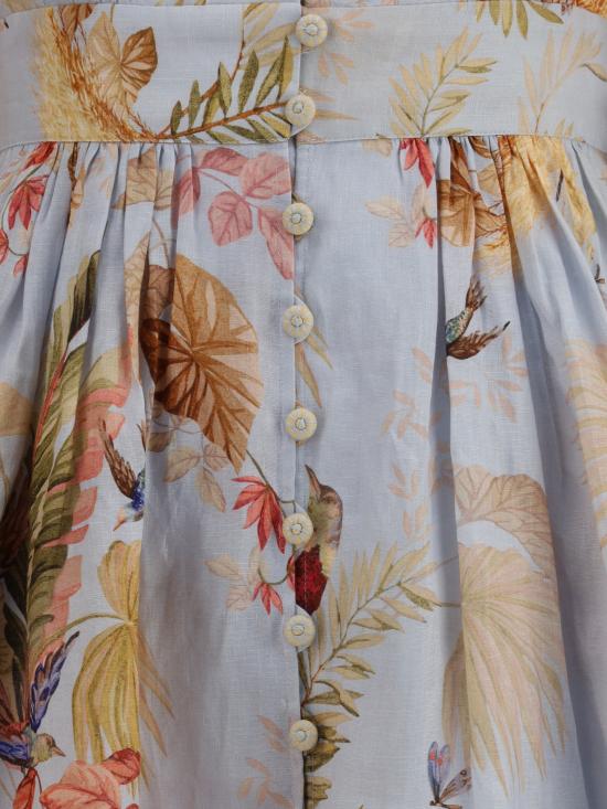 25FW 짐머만 숏 원피스 5147DSS253 LBPFL MULTICOLOUR - ZIMMERMANN