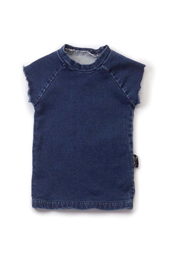  [키즈] 누누누 탑 키즈  데님 머슬 셔츠