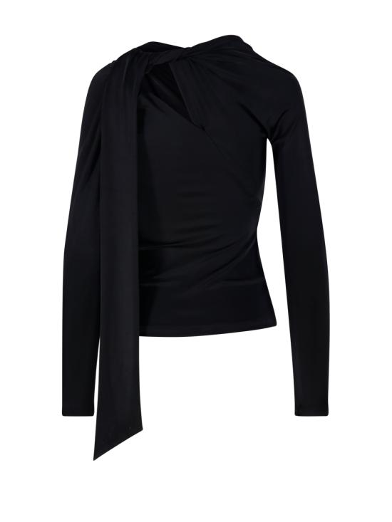 25FW 빅토리아 베컴 긴팔 티셔츠 1325WTP006588A 1 BLACK - VICTORIA BECKHAM