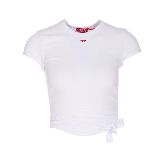 25FW 디젤 반팔 티셔츠 A19337 0EJAI100 White