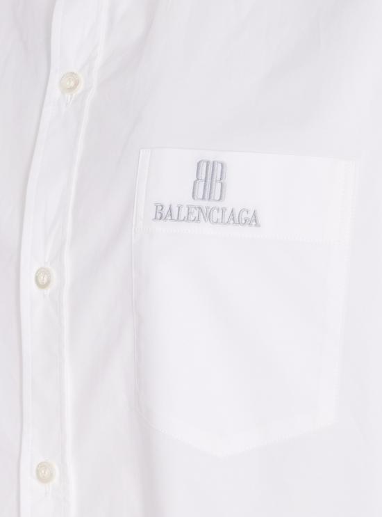 25FW 발렌시아가 셔츠 839260 TRM289000 White - BALENCIAGA