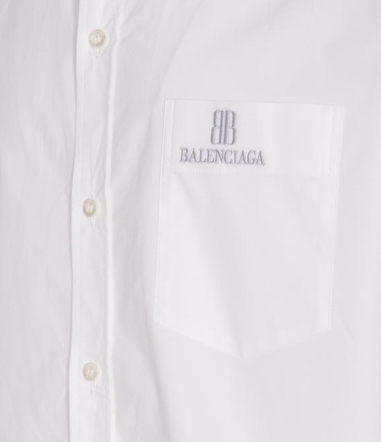 25FW 발렌시아가 셔츠 839260 TRM289000 White - BALENCIAGA