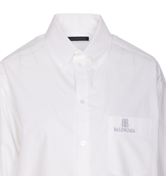 25FW 발렌시아가 셔츠 839260 TRM289000 White - BALENCIAGA