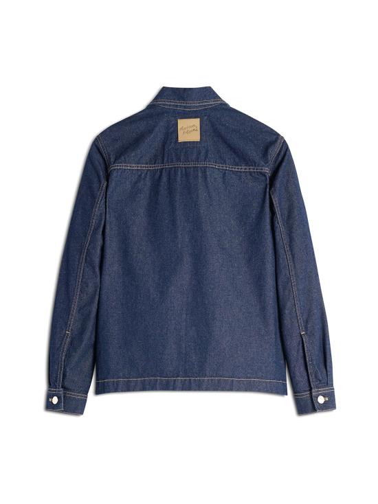 25SS 메종키츠네 데님 자켓 OW02136WW0081 P470 INDIGO - MAISON KITSUNE