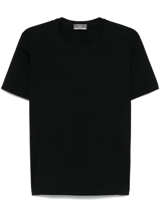 25SS 에르노 반팔 티셔츠 JG000237U520039300 BLACK