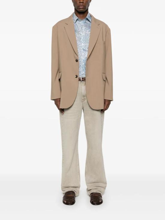 25SS 에트로 긴팔 셔츠 MRIB000199SA5F1 X0880 PRINT ON PALE BLUE BASE - ETRO