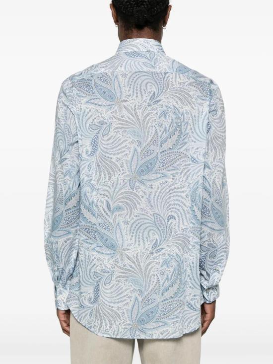 25SS 에트로 긴팔 셔츠 MRIB000199SA5F1 X0880 PRINT ON PALE BLUE BASE - ETRO