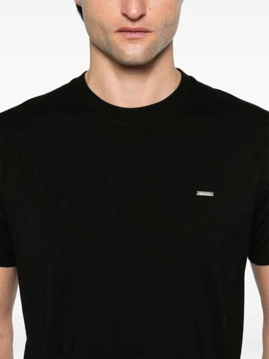 25SS 디스퀘어드2 반팔 티셔츠 S74GD1253D20020 900 BLACK - DSQUARED2