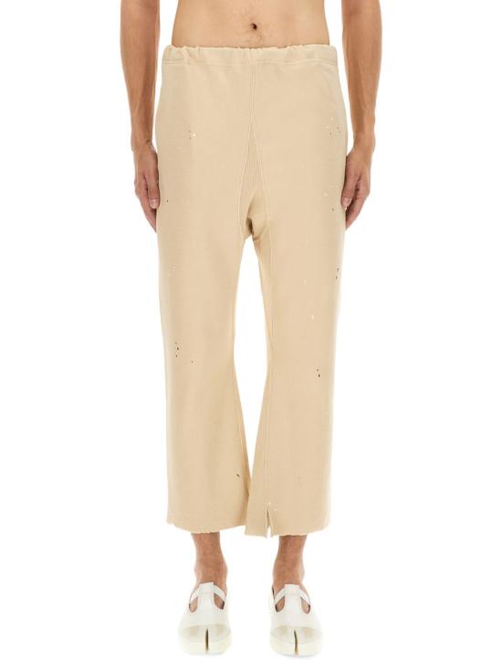 25SS 마르지엘라 디스트레스드 스웨트팬츠 S50KA0677M25019112 BEIGE - MAISON MARGIELA