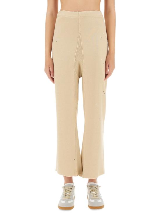 25SS 마르지엘라 디스트레스드 스웨트팬츠 S50KA0677M25019112 BEIGE - MAISON MARGIELA
