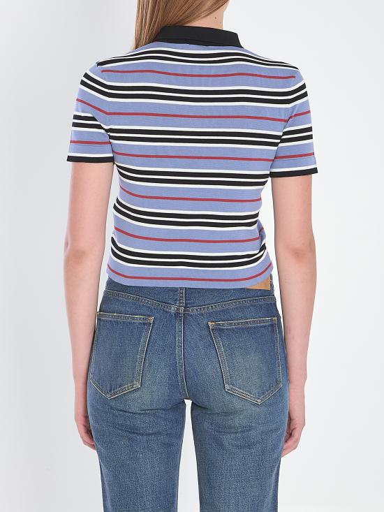 25FW 셀린느 반팔 티셔츠 RY0BY886Z GAN5 BLUE - CELINE