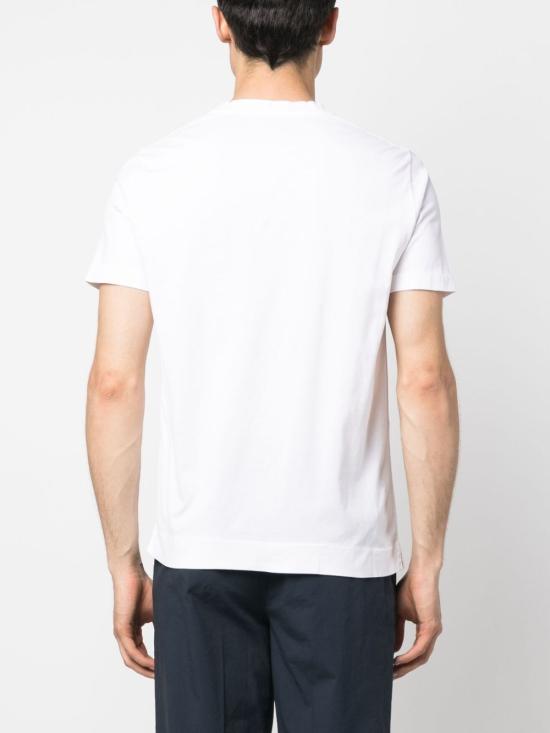 25SS 피나모레 반팔 티셔츠 POSITANO34 WHITE - FINAMORE