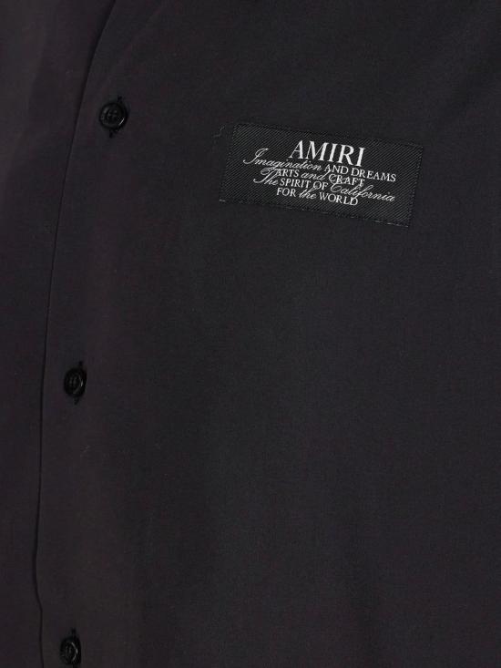 25FW 아미리 반팔 셔츠 AMSTCA1148 001 BLACK - AMIRI