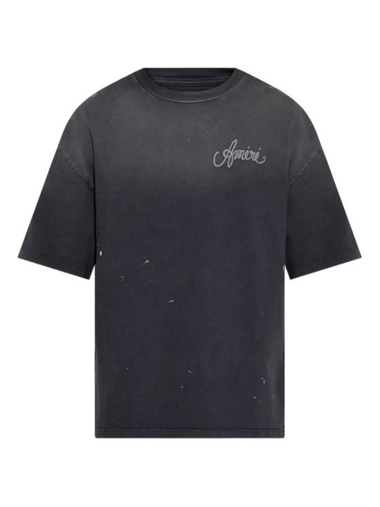 25FW 아미리 반팔 티셔츠 AMJYTE1213 001 BLACK