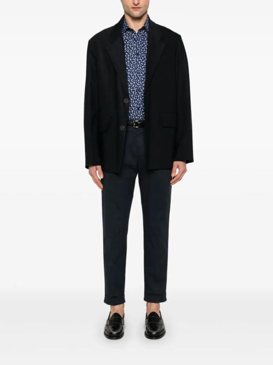 25SS 에트로 긴팔 셔츠 MRIB000599SAEB8 X0883 PRINT ON BLUE BASE - ETRO